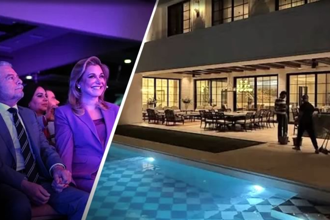 Maru Campos se hace mansión hasta con láminas de oro, sobre cimientos del duartismo
