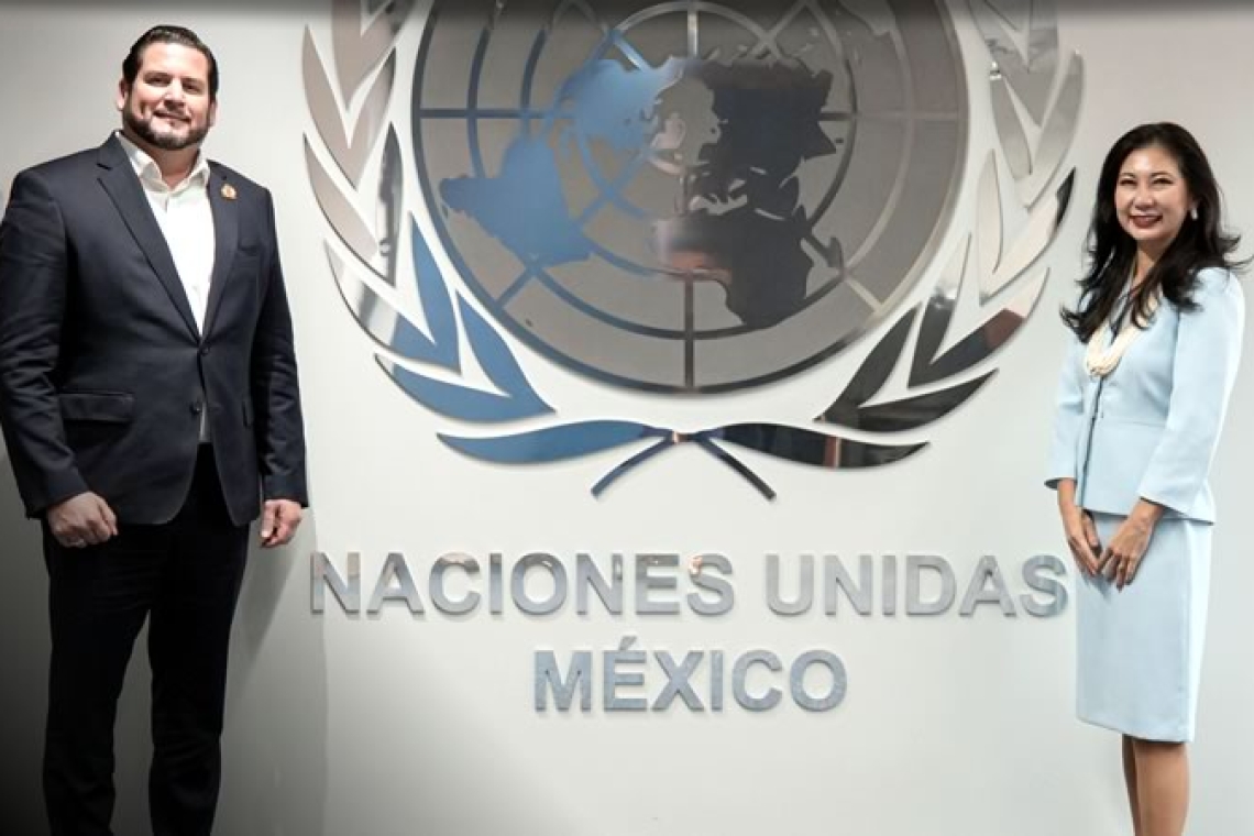 Firma Ismael Burgueño acuerdo de colaboración con el Programa de las Naciones Unidas para el Desarrollo