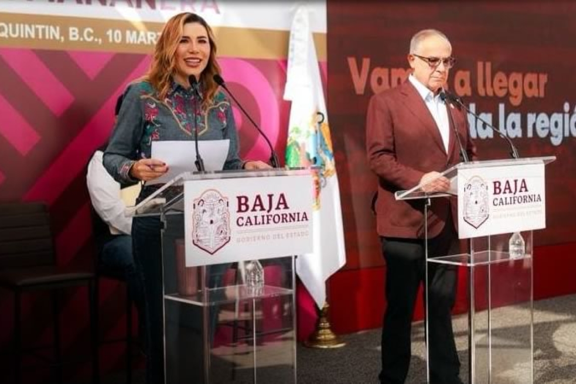 ANUNCIA GOBERNADORA MARINA DEL PILAR PLAN DE ATENCIÓN INTEGRAL A SAN QUINTÍN COORDINADO CON PRESIDENTA CLAUDIA SHEINBAUM