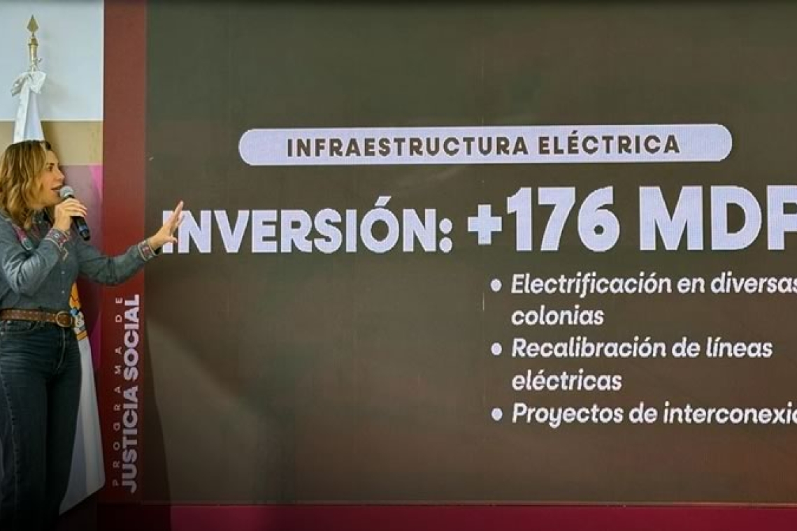 Marina del Pilar Ávila anuncia obras y programas sociales para atender rezagos en San Quintín