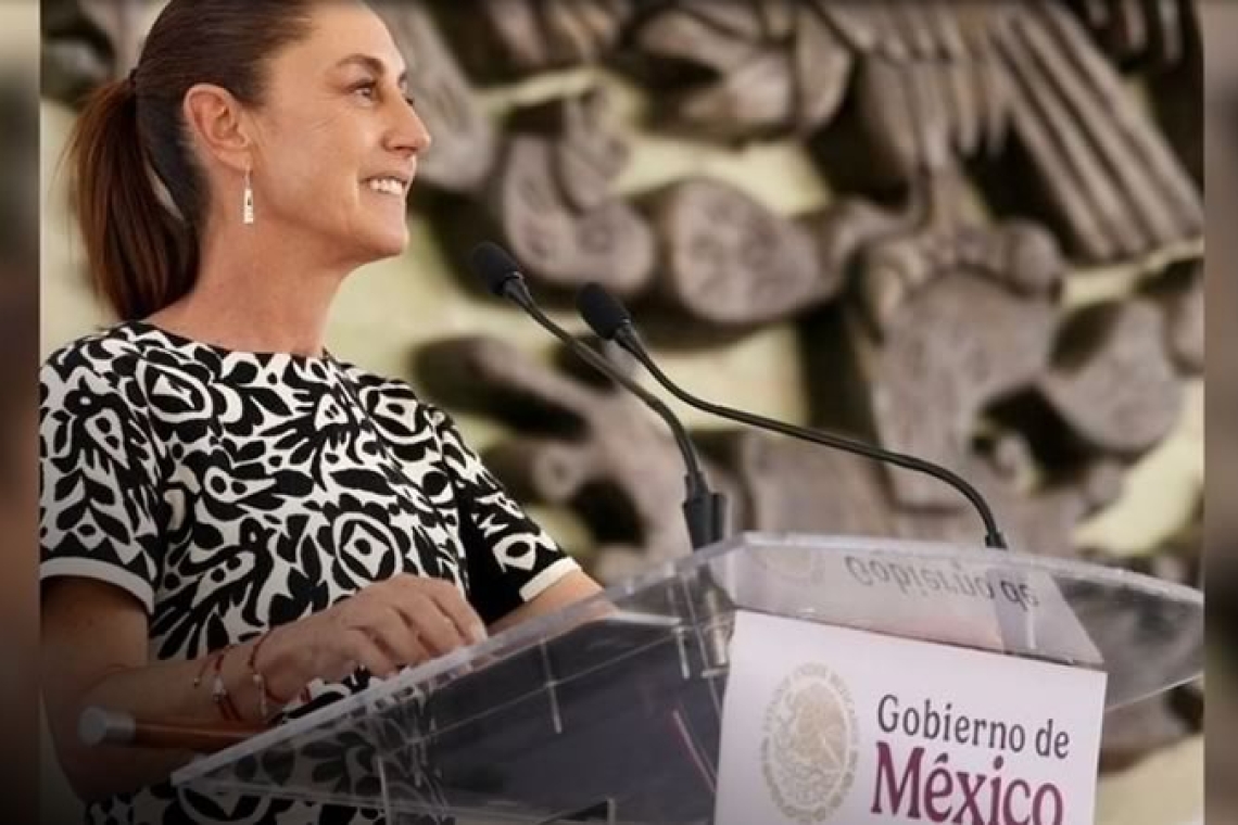 Sheinbaum: como Juárez, apoyamos el derecho de Cuba a su autodeterminación