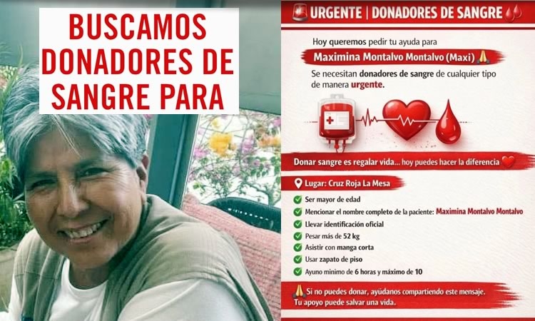 MAXI, Nuestra querida Periodista necesita de ti.!