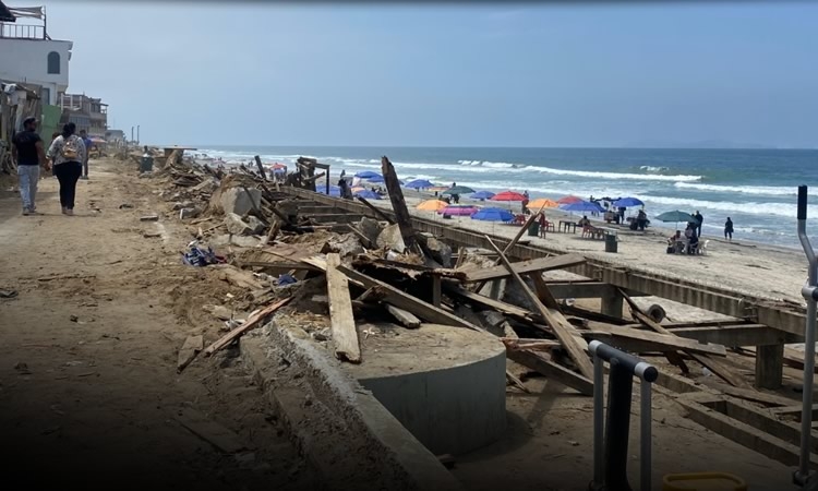 Irregularidades en malecón de Playas de Tijuana dejan dos exfuncionarios inhabilitados