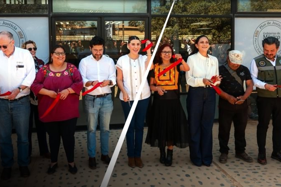 INAUGURAN CENTRO DE ATENCIÓN INTEGRAL PARA TRABAJADORES AGRÍCOLAS DE SAN QUINTÍN GOBIERNO DE PRESIDENTA CLAUDIA SHEINBAUM Y GOBERNADORA MARINA DEL PILAR