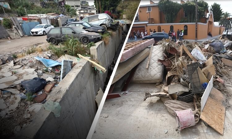 Recolecta Gobierno Municipal más de 65 toneladas de basura pesada en Otay Centenario, La Mesa y Sánchez Taboada