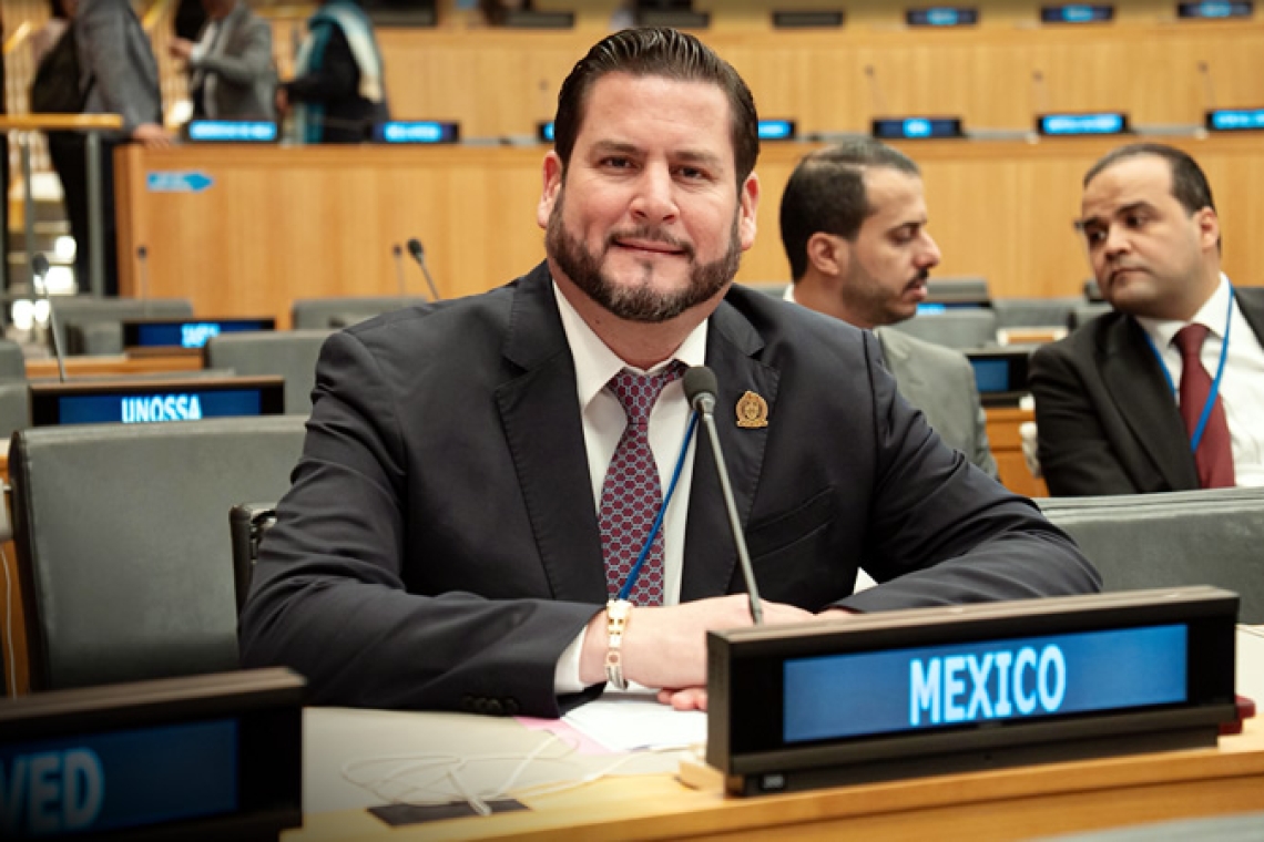 Se reúne Ismael Burgueño Ruiz con el Comité de Expertos en Administración Pública en la sede de la ONU