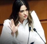 Senado otorga licencia por tiempo indefinido a la morenista Andrea Chávez