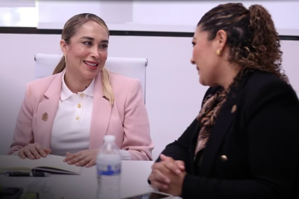 Recibe síndica Teresita Balderas a su homóloga de Tecate para fortalecer la coordinación institucional