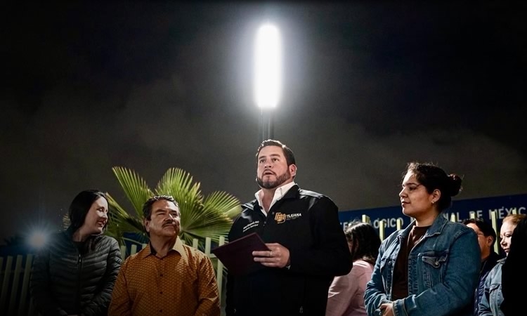 Inaugura Ismael Burgueño Sendero Seguro en el Instituto Tecnológico de Tijuana en Otay Centenario