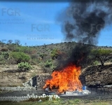 FGR LLEVA A CABO LA INCINERACIÓN DE MÁS DE 400 KILOS DE DIVERSOS NARCÓTICOS 