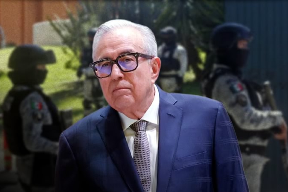 Guardia Nacional protege a Rubén Rocha tras pedir licencia como gobernador, revela Sheinbaum