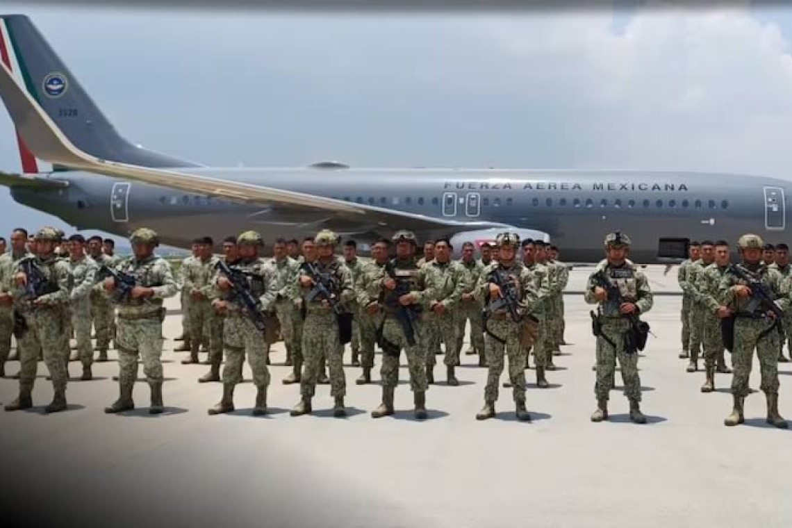 Fuerzas Especiales del Ejército llegan a reforzar seguridad en Sinaloa