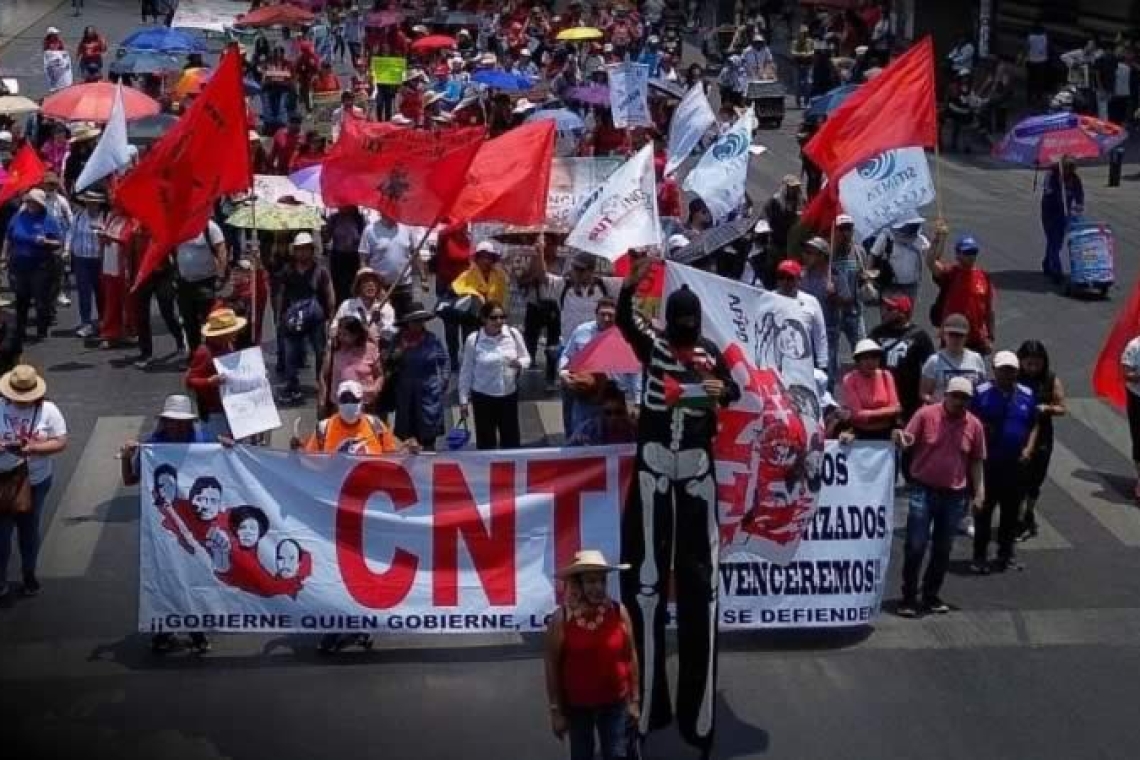 Gobierno propone a CNTE aseguradora pública para pago de sus pensiones