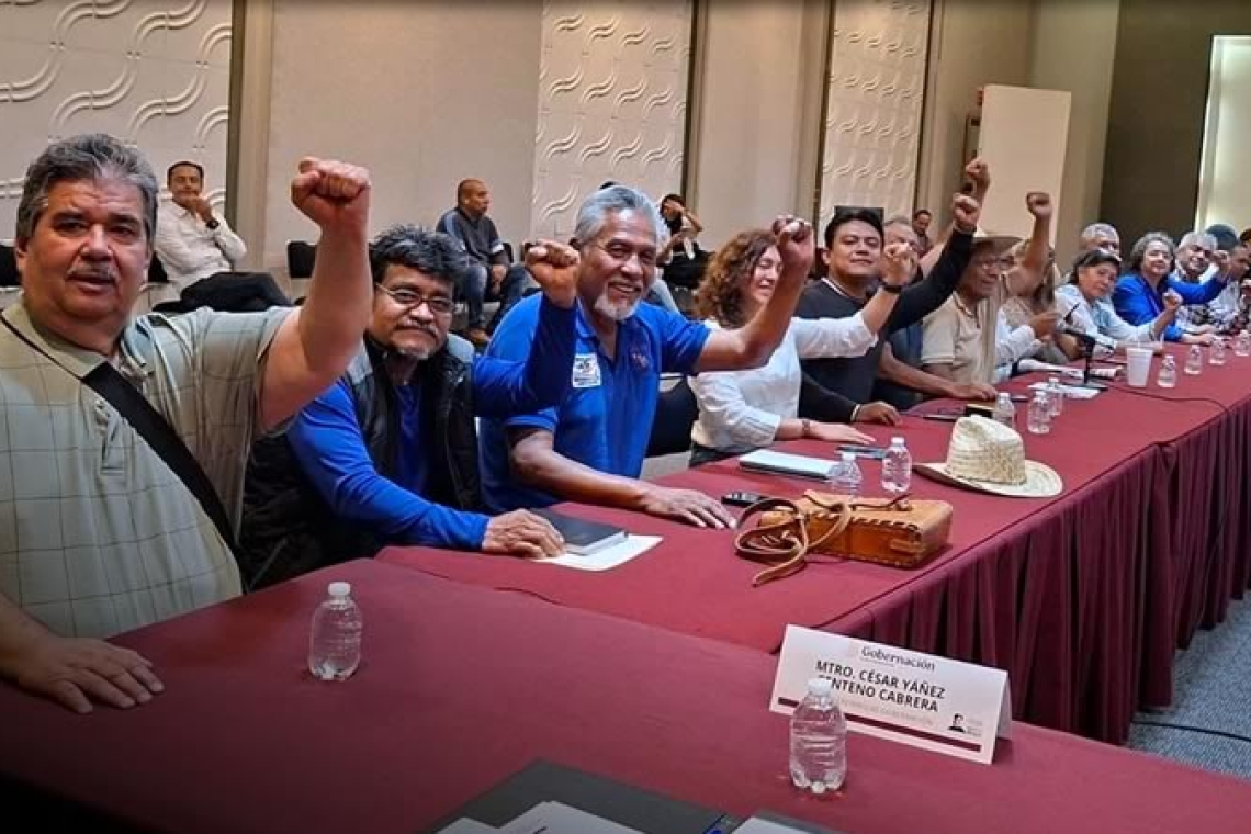 Gobierno propone a CNTE aseguradora pública para pago de sus pensiones
