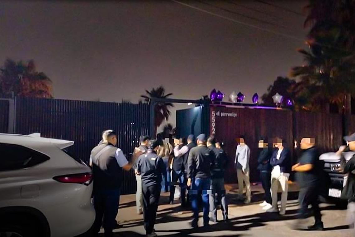 Clausura Gobierno Municipal de Tijuana fiesta clandestina con presencia de menores de edad
