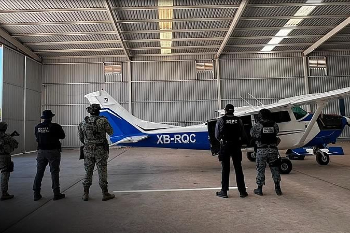LOGRA GOBIERNO DE MARINA DEL PILAR GOLPE AL CRIMEN ORGANIZADO CON DESMANTELAMIENTO DE HANGAR CLANDESTINO EN EL VALLE DE MEXICALI