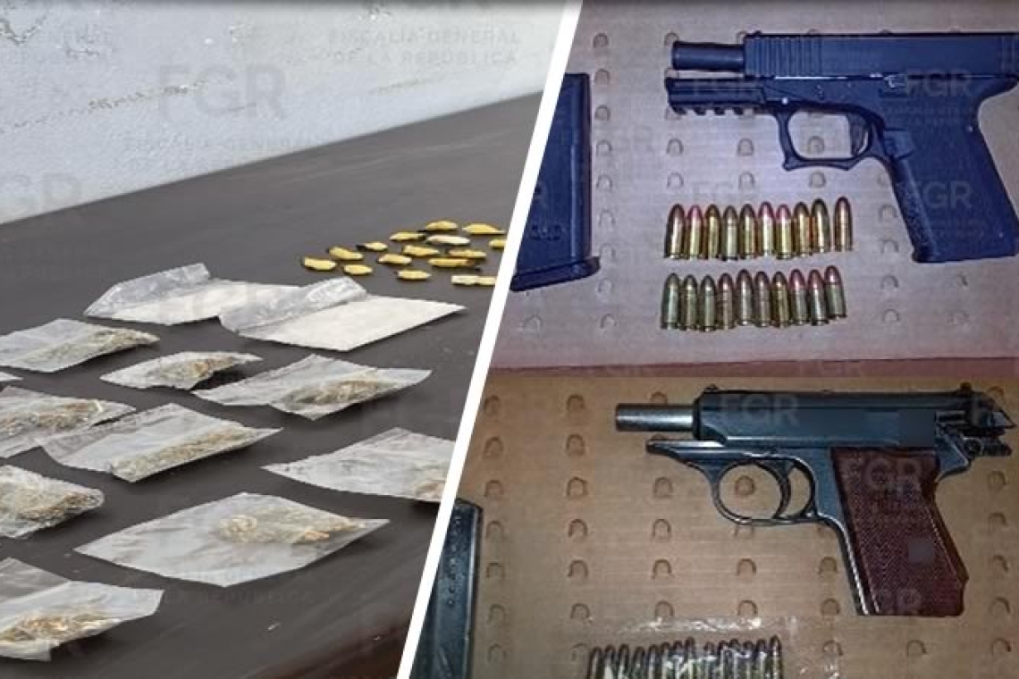 OBTIENE FGR SENTENCIA CONDENATORIA CONTRA UNA PERSONA DETENIDA CON DROGAS EN SAN QUINTÍN, EN BAJA CALIFORNIA