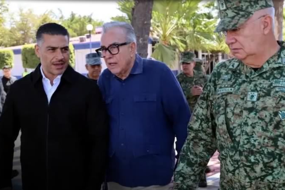 Gabinete de Seguridad niega que Rubén Rocha Moya esté en alguna instalación militar