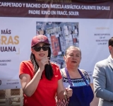 Supervisa Abdiel Gutiérrez Coronado obra de reencarpetado en el fraccionamiento El Soler