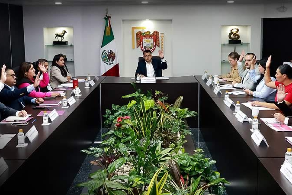 Preside alcalde Abdiel Gutiérrez la Primera Sesión Ordinaria del Consejo de Paz y Justicia Cívica de Tijuana