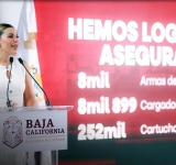 Baja California continúa fortaleciendo el combate al tráfico y uso ilegal de armas.