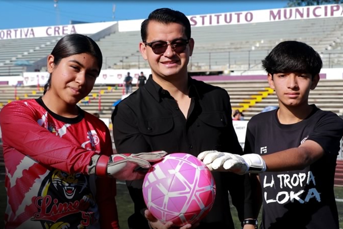 Asiste alcalde Abdiel Gutiérrez Coronado al arranque de las eliminatorias municipales de los 'Juegos Nacionales Populares'