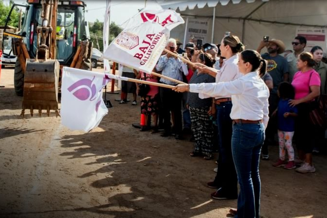 Con 2 millones de pesos, Cespt lleva red de agua a Colonia Viñedos