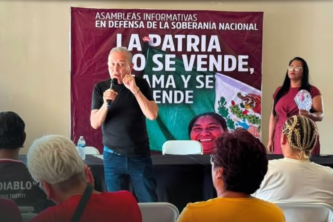 RECORRE CASTRO TRENTI LAS COMUNIDADES DEL SUR DEL ESTADO Y ESCUCHA DE CERCA A SU GENTE