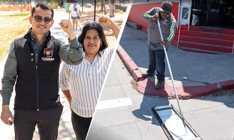 Encabeza presidente municipal jornada ‘Tijuana: Ciudad Limpia’, en el parque Buenos Aires Norte