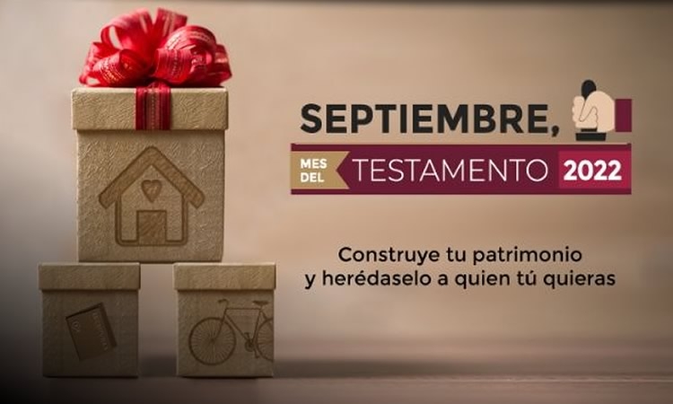 Septiembre, mes del testamento