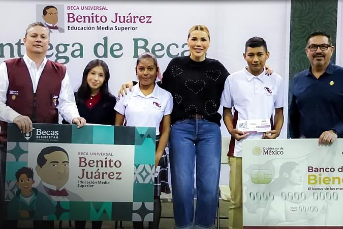 FORTALECEN GOBIERNO DE MÉXICO Y BAJA CALIFORNIA PERMANENCIA ESCOLAR CON BECA UNIVERSAL BENITO JUÁREZ