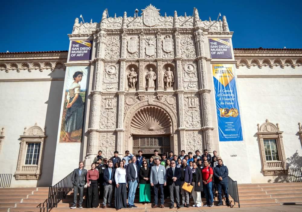 visita ismael burgueno museo san diego 2