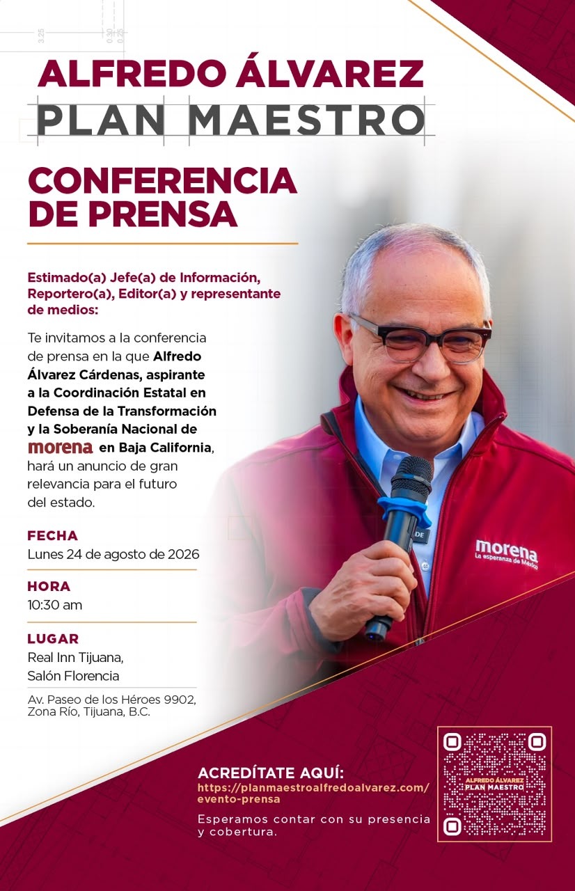 Alfredo Alvarez rueda prensa